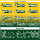 Custom Yellow Green-White Fade Fashion Hockey Lace Neck Jersey