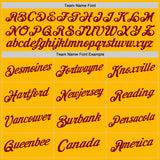 Custom Gold Maroon Authentic Throwback Basketball Jersey