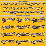 Custom Stitched Gold Brown-White Baseball Pullover Sweatshirt Hoodie