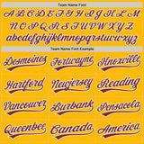 Custom Stitched Gold Burgundy-White Baseball Pullover Sweatshirt Hoodie