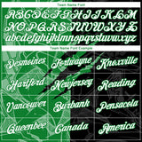 Custom Graffiti Pattern White Black-Grass Green Scratch 3D Performance T-Shirt