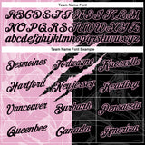 Custom Graffiti Pattern Black-Light Pink Scratch 3D Performance T-Shirt