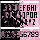 Custom Graffiti Pattern Black-Light Pink Scratch 3D Performance T-Shirt