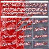 Custom Graffiti Pattern White Steel Gray-Red Scratch 3D Performance T-Shirt