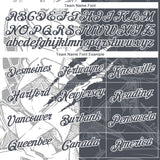 Custom Graffiti Pattern Steel Gray-White Scratch 3D Performance T-Shirt