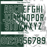 Custom Graffiti Pattern Green-White Scratch 3D Performance T-Shirt