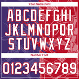 Custom Graffiti Pattern White Purple-Red Scratch 3D Performance T-Shirt