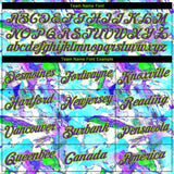 Custom Stitched Graffiti Pattern Purple-Neon Green 3D Watercolor Grunge Art Sports Pullover Sweatshirt Hoodie