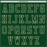 Custom Green Cream Authentic Baseball Jersey
