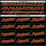 Custom Black Crimson-Old Gold Bomber Full-Snap Varsity Letterman Two Tone Lapel Collar Byron Jacket