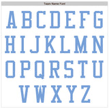 Custom White Light Blue Bomber Varsity Letterman Zipper Jacket