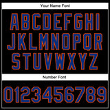 Custom Black Royal-Orange Bomber Full-Snap Varsity Faux Leather Letterman Jacket