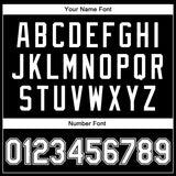 Custom Black White-Black Bomber Full-Snap Varsity Faux Leather Letterman Jacket