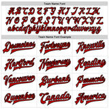 Custom White Red-Black Bomber Full-Snap Varsity Faux Leather Letterman Jacket