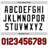 Custom White Red-Black Bomber Full-Snap Varsity Faux Leather Letterman Jacket