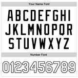 Custom White White-Black Bomber Full-Snap Varsity Faux Leather Letterman Jacket