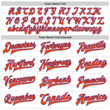 Custom White Orange-Purple Bomber Full-Snap Varsity Faux Leather Letterman Jacket