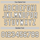 Custom City Cream White-Black Gothic Flame Cross Grunge 3D Pattern Design Bomber Full-Snap Varsity Letterman Jacket