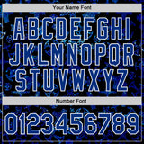 Custom Black Royal-White Gothic Glitter Crosses 3D Pattern Design Bomber Full-Snap Varsity Letterman Jacket