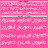 Custom Pink-White Digital Camo Two Tone Bomber Full-Snap Varsity Letterman Hoodie Jacket