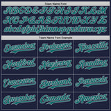 Custom Navy Teal-Gray Fire Flame Bomber Full-Snap Varsity Letterman Hoodie Jacket