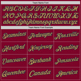 Custom Maroon Navy-Old Gold Authentic Throwback Basketball Jersey