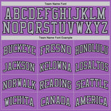 Custom Medium Purple Black-Gray Authentic Basketball Jersey