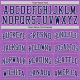 Custom Medium Purple Navy-White Authentic Basketball Jersey