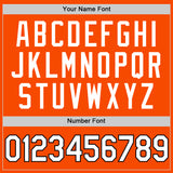 Custom Orange White-Black Authentic Throwback Basketball Jersey