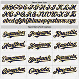 Custom White Navy Red-Old Gold Gradient Vertical Stripe Argentina Style Authentic Baseball Jersey