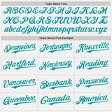 Custom White Teal-Steel Gray Gradient Vertical Stripe Argentina Style Authentic Baseball Jersey