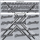 Custom Gray Black-White 3D Pattern Design Geometric Shapes Performance Polo Shirt