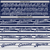 Custom Navy-White Horizontal Gradient Stripe Performance Polo Shirt