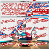 Custom White-Red Bowling Strike American Flag Performance Polo Shirt