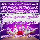Custom Purple-White Bowling Strike Hitting Performance Polo Shirt