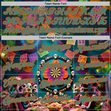 Custom Teal-Orange Darts Day of the Dead Sugar Skull Dartboard Performance Polo Shirt
