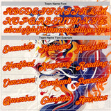 Custom Cream Bay Orange-Red Darts Tiger Fire Dartboard Performance Polo Shirt