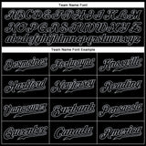 Custom Black Gray American Flag Patriotic Camo Raglan Sleeves Fishing Authentic Baseball Jersey