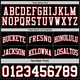 Custom Reversible Black White-Red Double Side Sublimation Basketball Suit Jersey