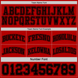 Custom Reversible Black Red Double Side Sublimation Basketball Suit Jersey