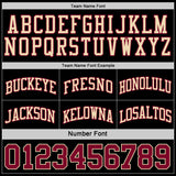 Custom Reversible Black Maroon-Cream Double Side Sublimation Basketball Suit Jersey