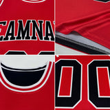 Custom Reversible Black Pink-Teal Double Side Basketball Jersey