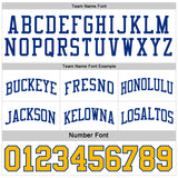 Custom Royal Gold-White Reversible Double Side Sublimation Basketball Suit Jersey