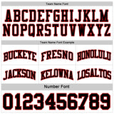 Custom Red Black-White Reversible Double Side Sublimation Basketball Suit Jersey
