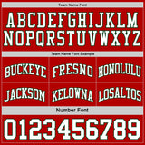 Custom Red White-Green Reversible Double Side Sublimation Basketball Suit Jersey