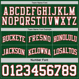 Custom Red White-Green Reversible Double Side Sublimation Basketball Suit Jersey