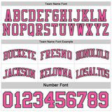 Custom Reversible Green Pink-White Double Side Sublimation Basketball Suit Jersey