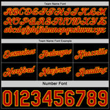 Custom Reversible Black Red-Gold Double Side Star Sublimation Basketball Suit Jersey