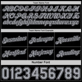 Custom Reversible Black Gray Double Side Star Sublimation Basketball Suit Jersey