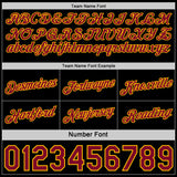Custom Reversible Black Crimson-Gold Double Side Star Sublimation Basketball Suit Jersey
